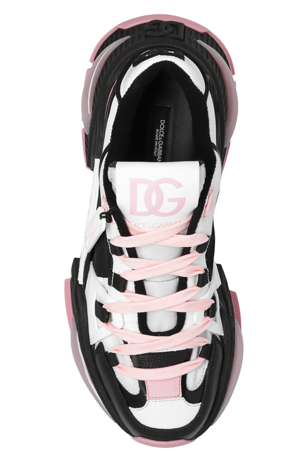 Pink and black dolce and gabbana shoes best sale